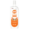 OFF! Family Care Mosquito & Tick Repellent Spritz, Bug Spray Containing 7% DEET, Unscented with Aloe Vera, 9 Oz