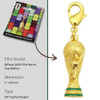Official FIFA World Cup 2026 Edition -1 Inch 3D Trophy Dangler - Timeless Collectors Item - Premium Weighted Zinc