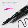 Vivienne Sabo Brow Arcade Eyebrow Pencil Fine Tip Pen with Spoolie Brush, Smudge-Proof Color for Cool-Toned Hair,