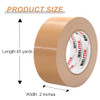WELSTIK Professional Grade Tan Duct Tape, Waterproof Duct Cloth Fabric,Brown Duct Tape for Photographers,Repairs, DIY,