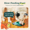 Woof LickMat, Slow Feeder Mat for Dogs, Green