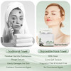 WOWOTEX Bamboo Rayon Disposable Face Towels for Sensitive Skin, Ultra Soft