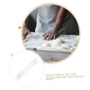 ULTECHNOVO Biscuit Balance Ruler with Graduated Scale Rolling Pin Guide Stick for Dough Thickness Measurement and