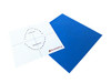 Cranberry USA CR8166NS Smart Dam, Latex Powder-Free, Unscented, Blue, 6" x 6" Size, Pack of 36