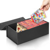 Video Game Holder, Game Disc Storage Box Compatible with Nintendo Switch Game Holder, Organize up to 28 Cases - Black