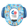 Bluey Soft Potty Seat - Potty Training Toilet Seat, Soft Cushion, Baby Potty Training, Safe, Easy to Clean