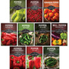10 Pepper Seed Variety Pack for Planting - Survival Garden Seeds