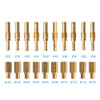 20 Pcs Carburetor Jets Kit with 10 Pcs Main Jets # 155 158 160 162 165 168 170 172 175 178 and 10 Pcs Slow Jets # 32