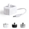 FEELNEEDY Replacement Water Pump, Compatible for Wireless & Battery Operated 4L/135fl oz Cat Water Fountain