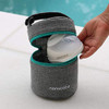 Nanobebe Breastmilk Baby Bottle Cooler & Travel Bag with Ice Pack Included. Compact Triple Insulated, Easily attaches