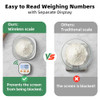 Rechargeable Kitchen Food Scale, Diyife 33lb Wireless Digital Kitchen Scale