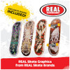 TECH DECK Real Skateboards Ultra DLX Customizable Fingerboards 4-Pack