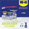 WD-40 Specialist Degreaser & Cleaner Dissolvable EZ-Pods, 5 Pods [1-Pack]