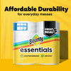 Bounty Essentials Select-A-Size Paper Towels, 6 Double Rolls, White, 108 Sheets Per Roll