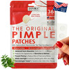 Pimple Patches for Face (36 Count)  Overnight Hydrocolloid Acne Patch, Niacinamide + Salicylic Acid + Tea Tree,