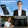 AI Smart Glasses for Men & Women  Powered by ChatGPT, 164+ Languages Translation and Photochromic Lens, Meeting