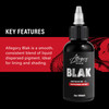 Allegory Tattoo Ink  Blak, Premium Black Tattoo Ink, Perfect for Lining and Shading, Smooth, Consistent Pigment,