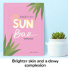 FACETORY Sun Bae, Soothing Korean Face Mask with Aloe & Shea, 5 Pack