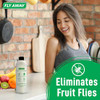 Fly Away Fruit Fly Liquid Lure - Trap Fruit Flies Fast. Safe Around Food. Fruit Fly Trap Indoor Bait for Kitchens,