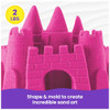 Kinetic Sand 2lb Pink, Moldable Play Sand Sensory Toys, Ages 3+