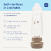 MAM 9oz Easy Start Anti-Colic+ Vented Baby Bottle, 2+ Months, 2 Pk, Unisex