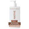 Native Body Lotion, Coconut & Vanilla, 48-Hour Hydration for Dry & Sensitive Skin, Made with Plant-Based Moisturizers