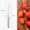 Omesata Tomato Knife, Tomato Slicing Knives Serrated Blade