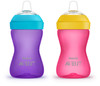 Philips Avent My Grippy Spout Sippy Cup, Soft Spout, 10 oz, BPA-Free