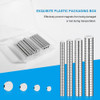 RHINOCATS 400Pcs Small Magnets, 4 Different Sizes Tiny Mini Magents, Multi-Use for Fridge, DIY, Office, Hobbies,