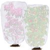 2 Pcs Garden Plant Shade Cover, 5x3.3 Ft Non-Woven Sunshade Cloth
