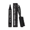 Pacinos Beard Pencil Filler, Waterproof, Natural Finish, Moustache, Black