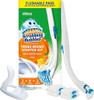 Scrubbing Bubbles Toilet Bowl Cleaning System with Flushable & Disposable Cleaner Refill Pads, Fights Odors and Helps