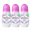 CRYSTAL Deodorant - Mineral Roll on Vegan Deodorant for Women and Men, Unscented - 2.25 fl. oz. (3 Pack) (Packaging