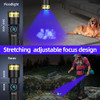DARKBEAM UV 365nm Flashlight Black Light LED, Ultraviolet Flashlights