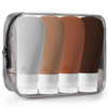 INSFIT Travel Bottles for Toiletries, TSA Approved 3oz Travel Size Toiletries, BPA Free Refillable Travel Toiletry