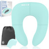 Jool Baby Folding Travel Potty Training Seat for Toddlers, Fits Round & Oval Toilets, Non-Slip Suction Cups, Includes