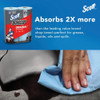 Kimberly-Clark Professional 75040 Scott Shop Towels Pack of 2. Blue, 2 Rolls