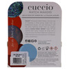 Cuccio Matchmaker - Colour Nail Lacquer & Veneer Gel Polish - On The Nile Blue - For Manicures & Pedicures, Full Coverage - Long Lasting, High Shine