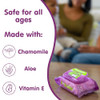 Boogie Saline Nose Wipes Grape Scent - 90 Count