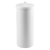 iDesign Freestanding Bathroom Toilet Paper Storage Holder, White