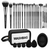 MAANGE Makeup Brush Set 30 Pcs Premium Synthetic Makeup Brushes Foundation Eye Shadow Powder Concealers Highlight