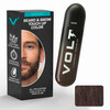 VOLT Grooming Temporary Instant Beard Color for Men, Quick Drying Plant-Based Brush On Beard, Hair, Mustache & Eyebrow