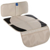 funbliss car seat Protector for Child car seat Beige Thick Padding Carseat Kick Mat with Organizer Pockets,Waterproof