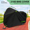Topcrown Bike Cover Waterproof Outdoor Storage Bicycle Cover for 1 Bike