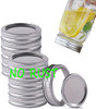 Wide Mouth Canning Lids and Rings for Ball or Kerr,Mason Jar Large Lids and Bands Set of 12