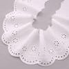 ZNZAKKA Eyelet Lace Trim White Embroidered Cotton Lace Trim for Clothing Accessories Crafts Home Decoration