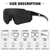 STORYCOAST Polarized Sports Sunglasses for Men Women,Bike Glasses Driving Fishing Cycling Mountain Bike Sunglasses
