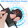 HOUHUI 3V-12V 3A 36W Power Supply Adjustable DC Variable Universal Adapter