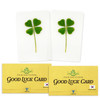 Real Four Leaf Clover Bookmark, Elegant 4 Leaf Clover Charm, Perfect Gift for Book Lovers, Preserved Four Leaf Clover