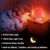 Azhien Red Light Therapy for Sleep, Red Night Light, Touch Dimmable-670NM Light Lamp for Adults & Kids, Night Lights